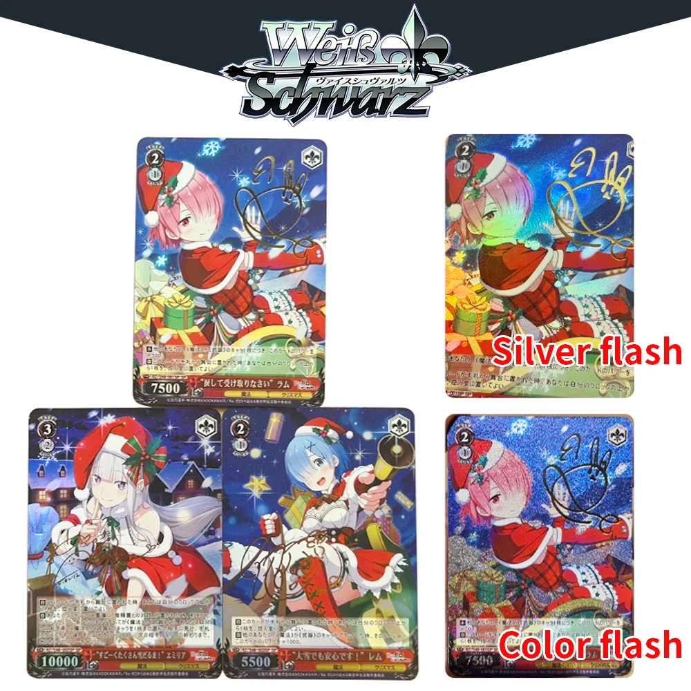 BLBU Weiss Schwarz Card Re Zero Life Sexy WeiB Game Signature Card DIY Anime Collectible Card WS Emilia Rem Christmas version
BLBU Weiss Schwarz Card Re Zero Life Sexy WeiB Game Signature Card DIY Anime Collectible Card WS Emilia Rem Christmas version