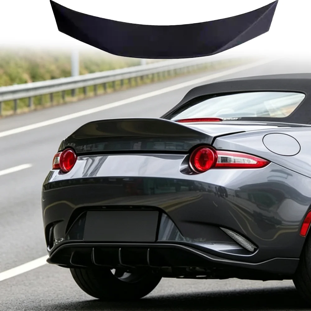 for Mazda MX-5 Miata ND 2017-2024 original carbon brazed rear spoiler 2017-2024 luggage compartment spoiler racing accessories
for Mazda MX-5 Miata ND 2017-2024 original carbon brazed rear spoiler 2017-2024 luggage compartment spoiler racing accessories