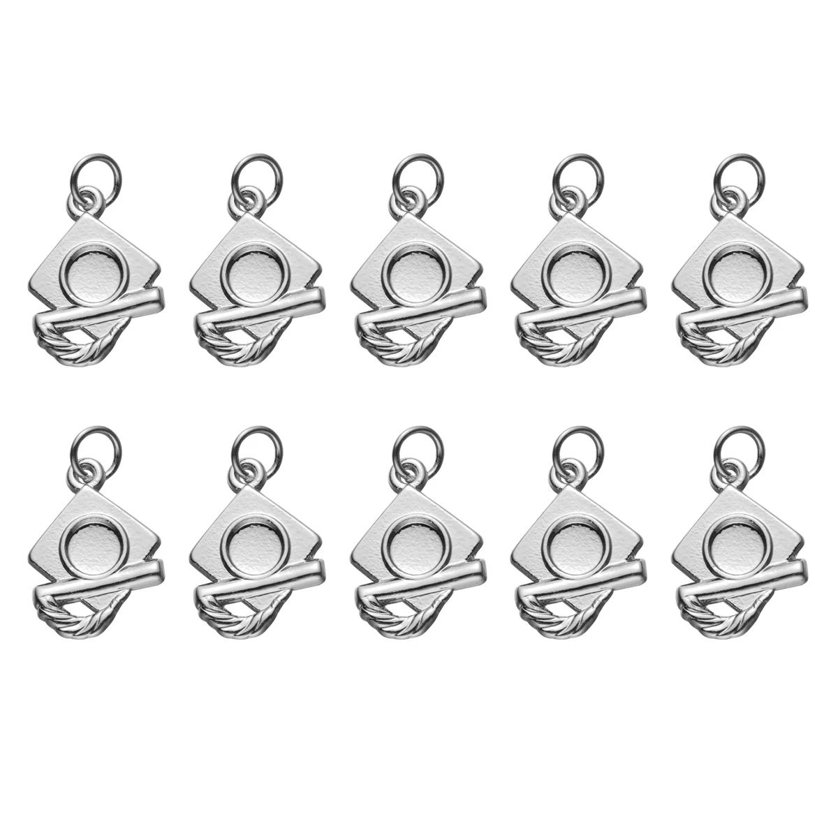 40 Pcs Graduation Cap Pendant Charm Hat Necklace Jewelry Making Pendants Alloy Durable DIY Craft Supplies Creative Gifts
40 Pcs Graduation Cap Pendant Charm Hat Necklace Jewelry Making Pendants Alloy Durable DIY Craft Supplies Creative Gifts