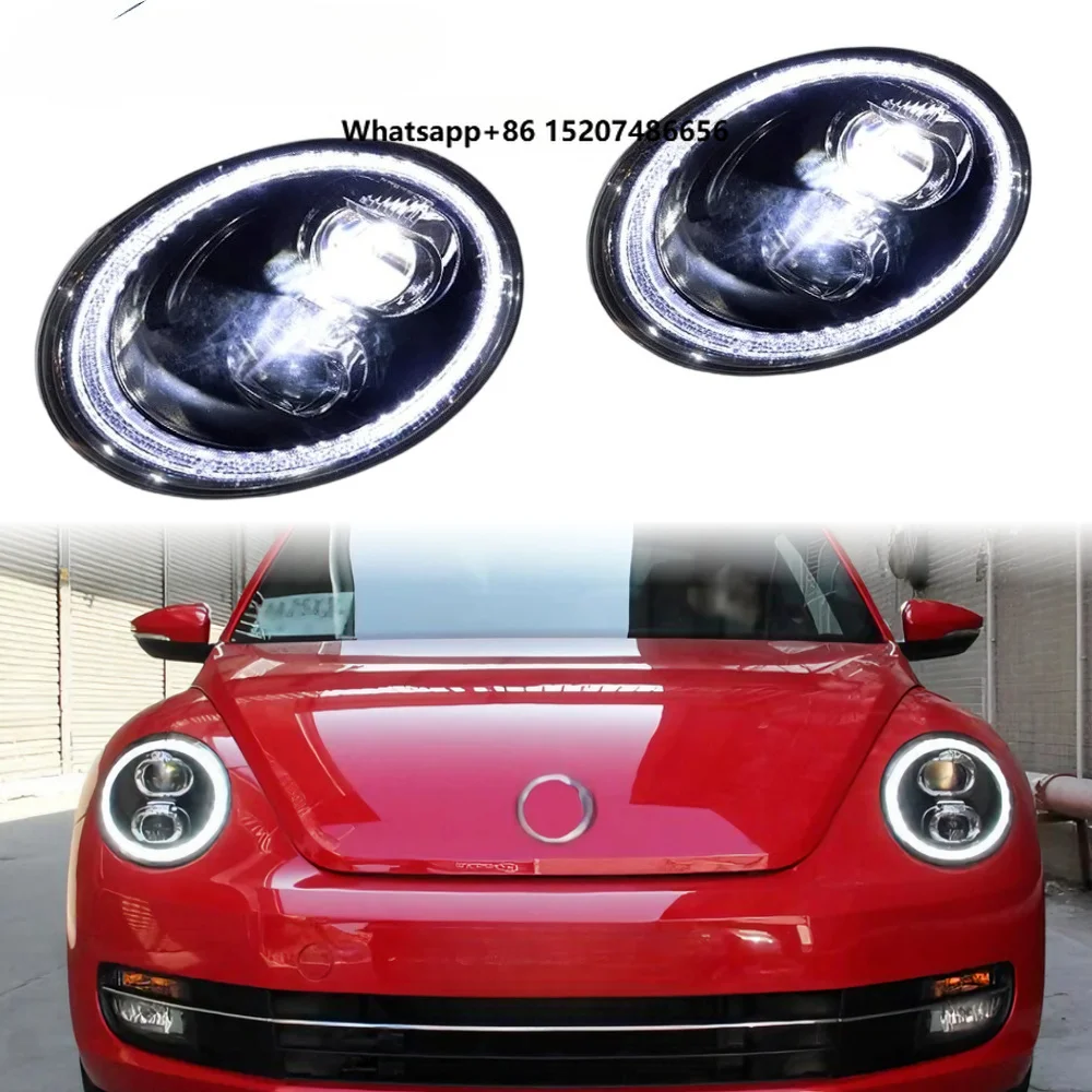 for Beetle Headlights 2006-2012 LED Lens Upgrade Front Lamp Car Accessories Hot Selling Plug and Play
for Beetle Headlights 2006-2012 LED Lens Upgrade Front Lamp Car Accessories Hot Selling Plug and Play