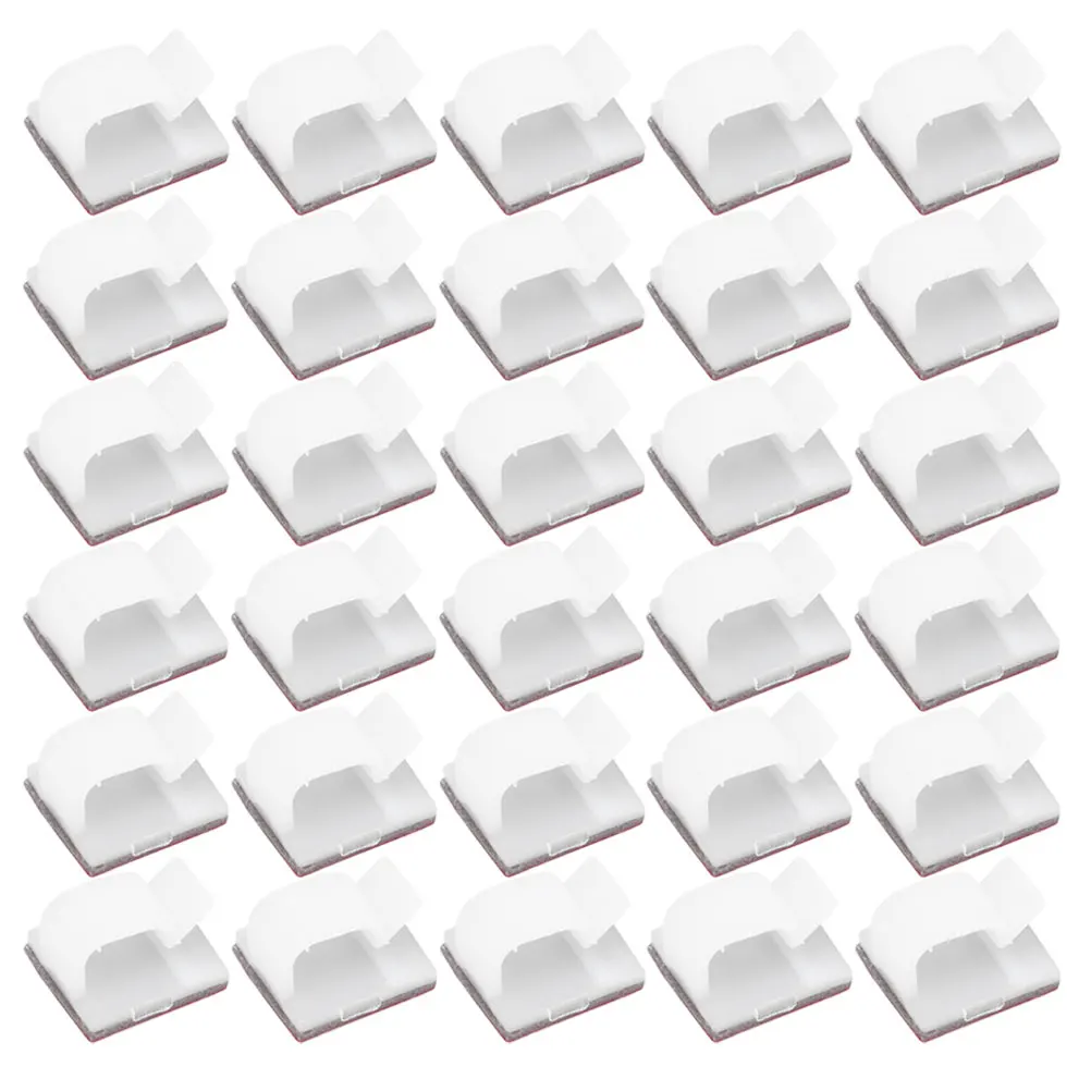 120pcs Self-adhesive Cable Clips Transparent Plastic Wire Organizers Cord Management Home Office Wall Mount Easy Installation
120pcs Self-adhesive Cable Clips Transparent Plastic Wire Organizers Cord Management Home Office Wall Mount Easy Installation