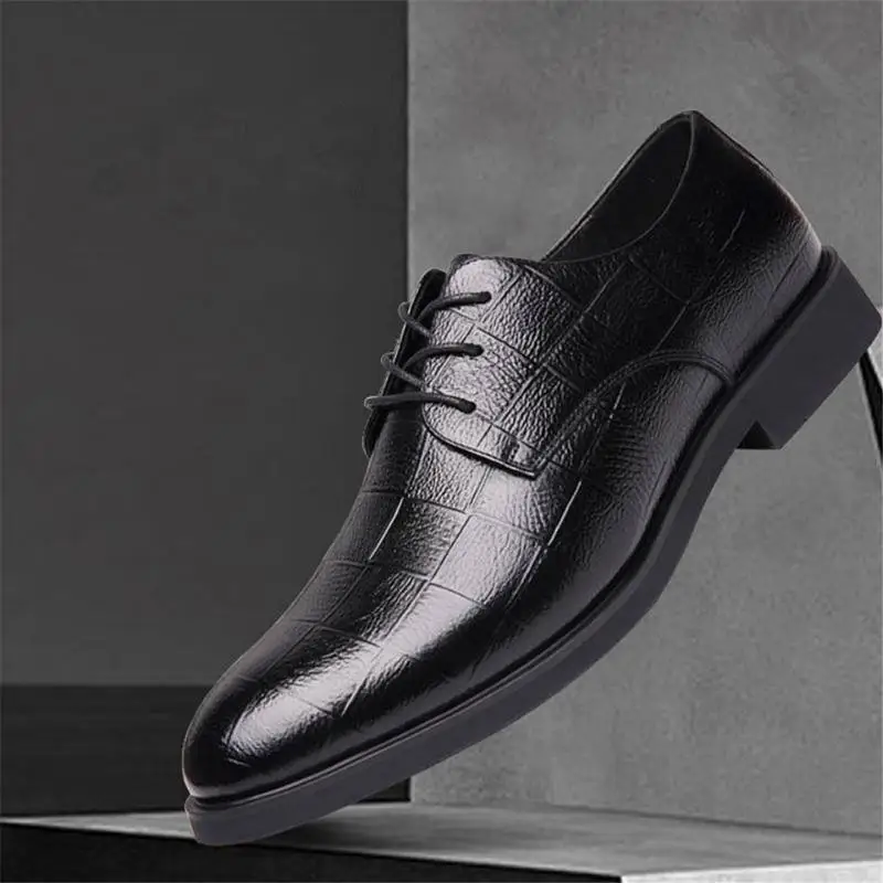 Men's Leather Shoes Business Formal Casual Soft Bottom Warmth Increasing Pointed Toe Wedding Shoes Fashionable All-Match
Men's Leather Shoes Business Formal Casual Soft Bottom Warmth Increasing Pointed Toe Wedding Shoes Fashionable All-Match