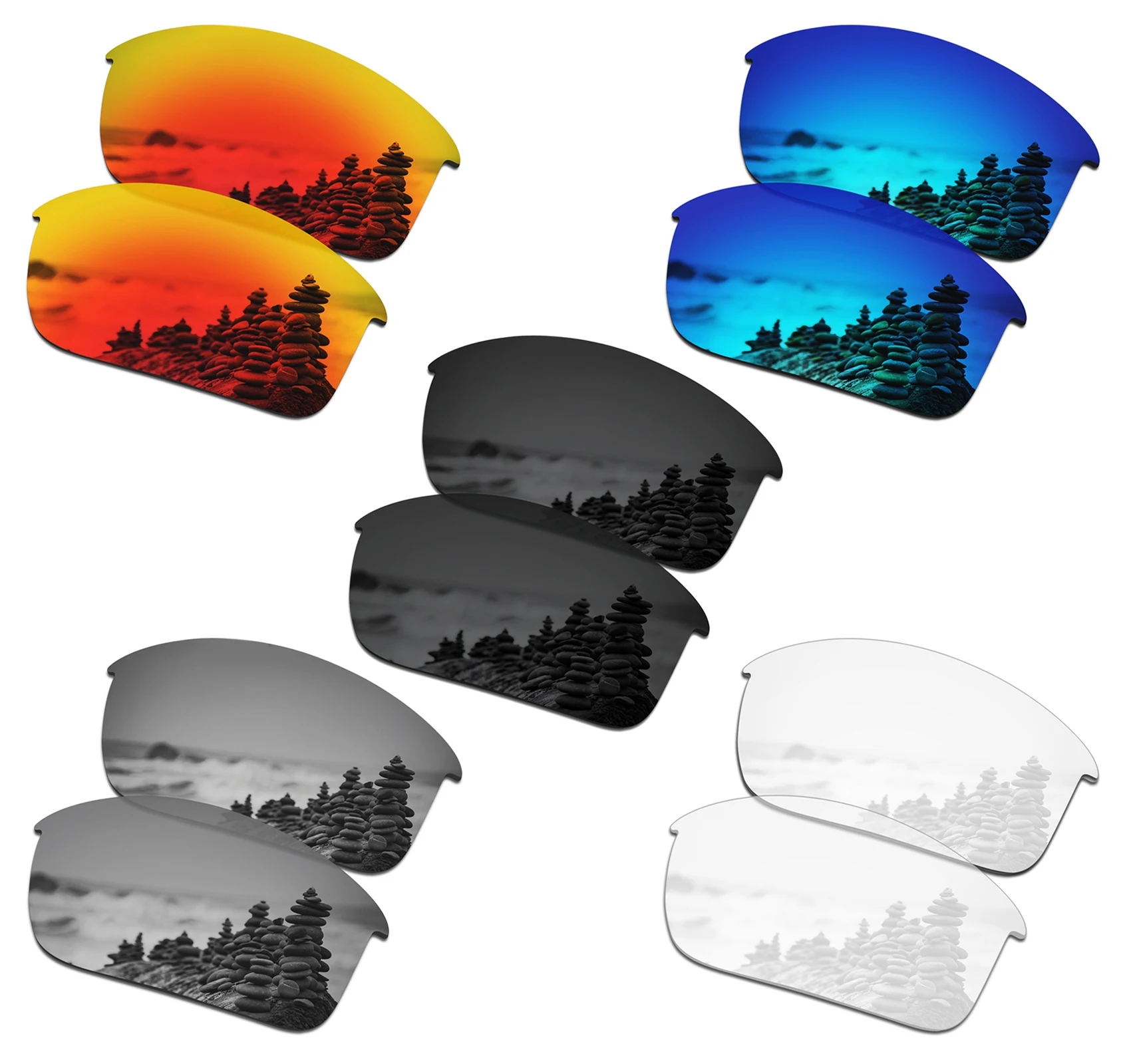 SmartVLT Polarized Replacement Lenses for Oakley Bottle Rocket OO9164 62mm Sunglasses
SmartVLT Polarized Replacement Lenses for Oakley Bottle Rocket OO9164 62mm Sunglasses
