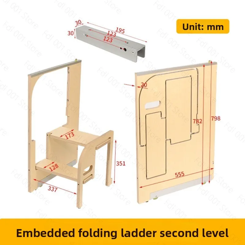 Solid wood marine board two three steps ladder stool covered cabinet bookcase folding ultra-thin customization
Solid wood marine board two three steps ladder stool covered cabinet bookcase folding ultra-thin customization
