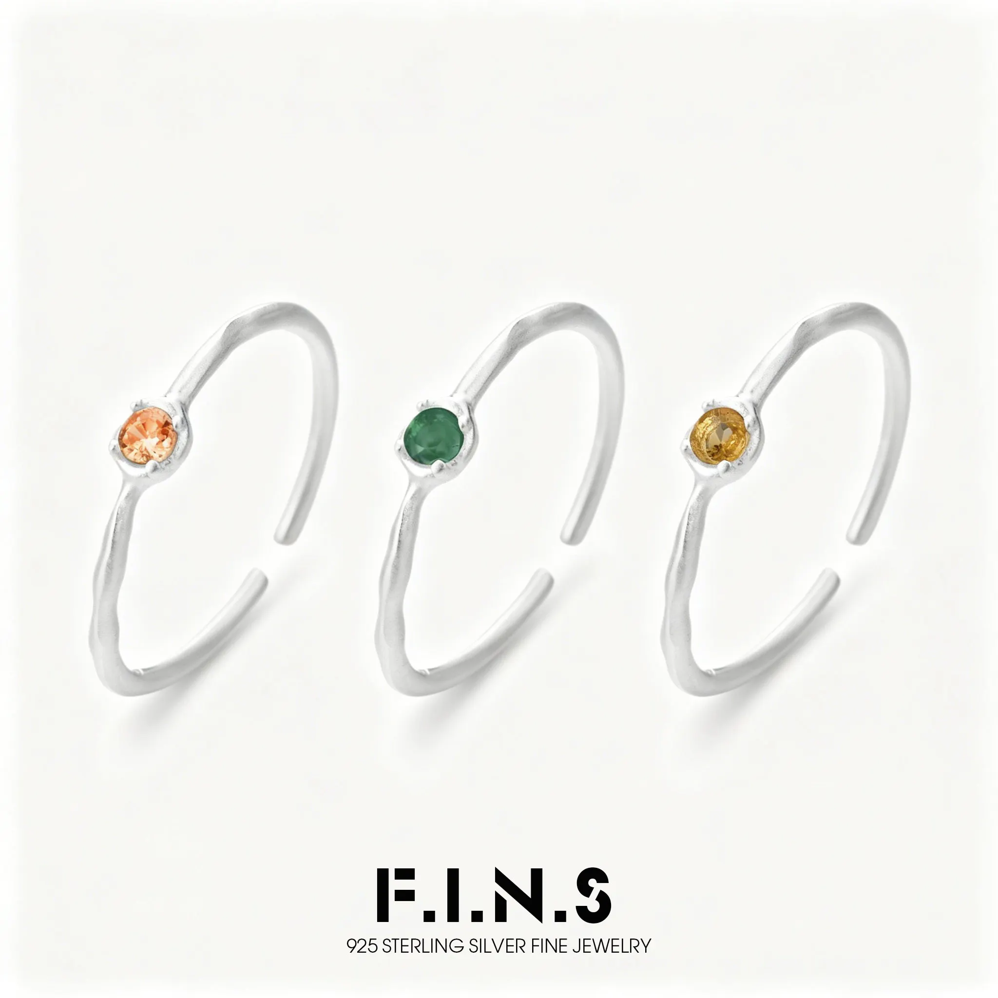 F.I.N.S Original S925 Sterling Silver Ring For Women Open Minimalist Burning Silver Adjustable Stacked Index Mid Finger Jewelry
F.I.N.S Original S925 Sterling Silver Ring For Women Open Minimalist Burning Silver Adjustable Stacked Index Mid Finger Jewelry