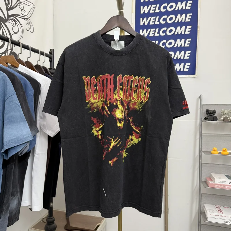 Футболка American High Street ex Loose ort Sve с вышитым принтом, винтажный молодежный повседневный летний топ «Пожиратель смерти»
Футболка American High Street ex Loose ort Sve с вышитым принтом, винтажный молодежный повседневный летний топ «Пожиратель смерти»