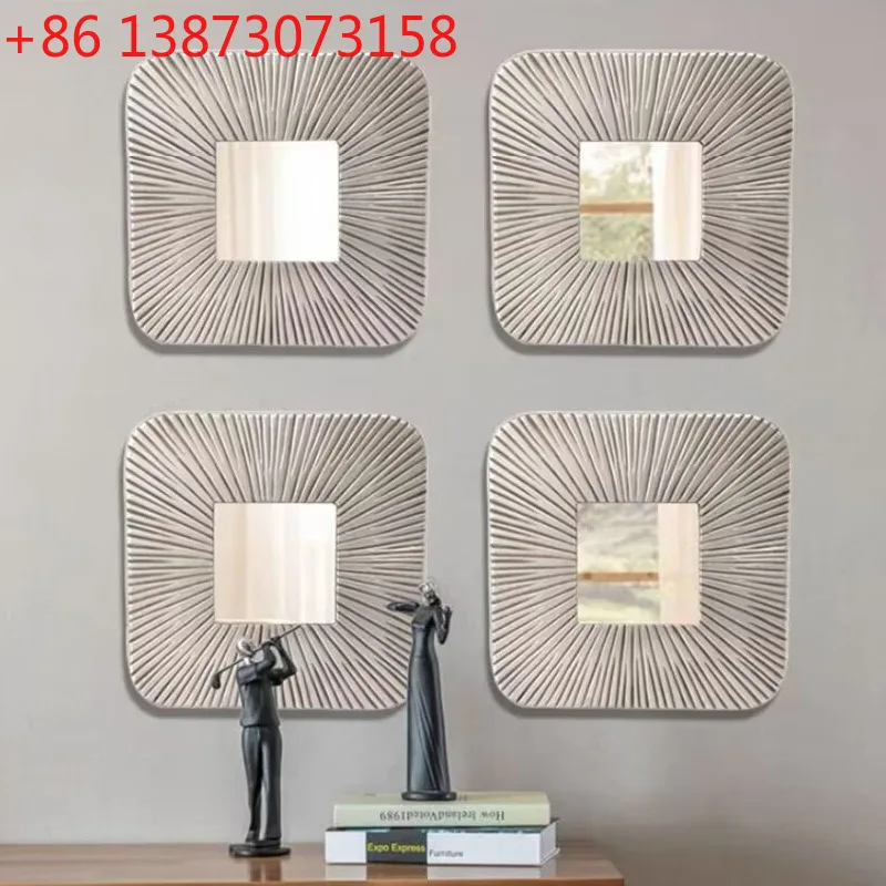 Living room wall decoration American light luxury high sense of entry door entrance wall decoration mirror
Living room wall decoration American light luxury high sense of entry door entrance wall decoration mirror