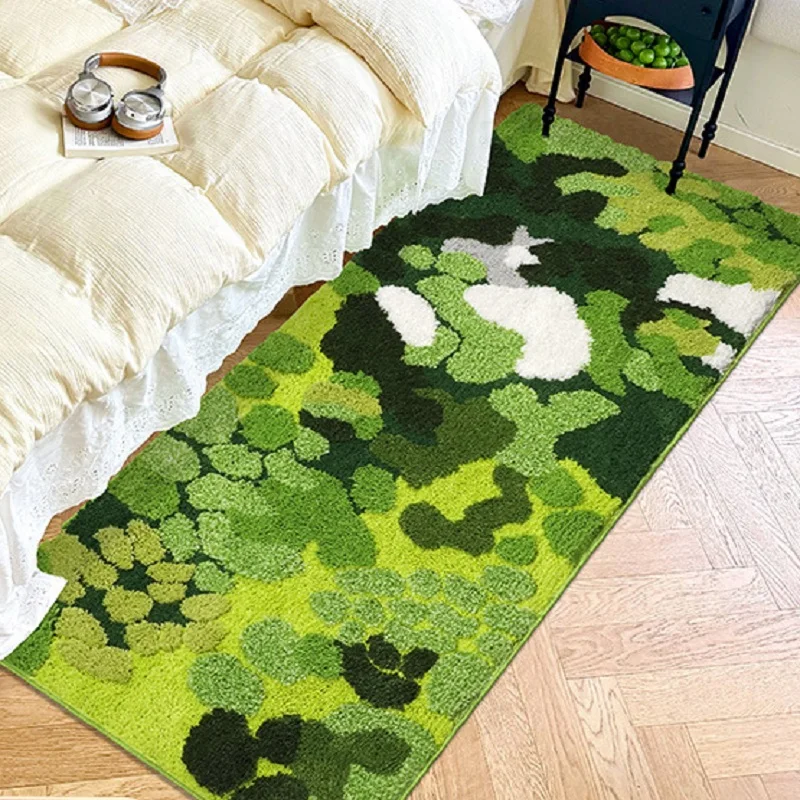 Tufted Lawn Moss Rug Carpet for Bedroom Living Room Home Decoration Non Slip Green Forest Floor Mat Thicken Bedside Area Rug
Tufted Lawn Moss Rug Carpet for Bedroom Living Room Home Decoration Non Slip Green Forest Floor Mat Thicken Bedside Area Rug