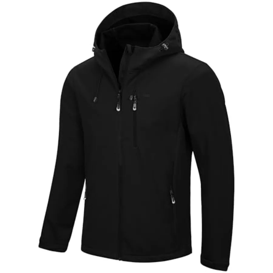 33, 000Feet Men's Softshell Jacket with Hood Waterproof Windbreaker Lightweight Rain Shell Jacket for Outdoor Hiking Travel
33, 000Feet Men's Softshell Jacket with Hood Waterproof Windbreaker Lightweight Rain Shell Jacket for Outdoor Hiking Travel