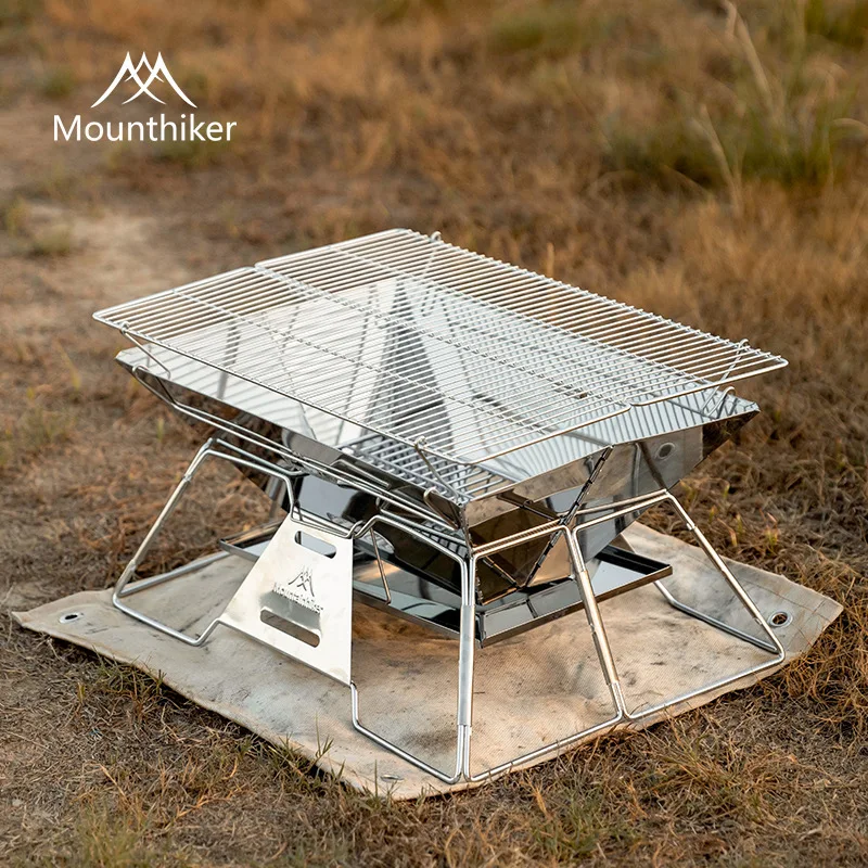 Подставка для гриля для пикника Mounthiker, портативная угольная плита для 2-4 человек
Подставка для гриля для пикника Mounthiker, портативная угольная плита для 2-4 человек