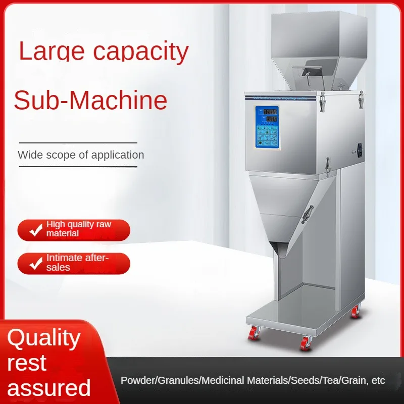 Intelligent Quantitative Weighing Machine for Automatic Rice and Grain Packaging in Particles, Powder, Feed, Peanuts and Nuts
Intelligent Quantitative Weighing Machine for Automatic Rice and Grain Packaging in Particles, Powder, Feed, Peanuts and Nuts