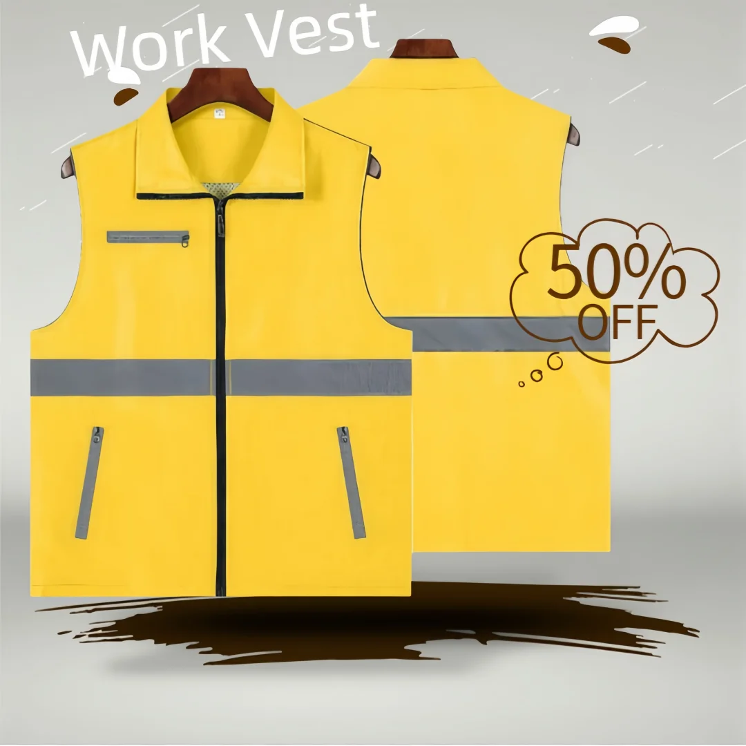 2026 New Outdoor Activity Customized Logo Corporate Climbing Team Workwear Vest Logo Printing Volunteer Work Clothes
2026 New Outdoor Activity Customized Logo Corporate Climbing Team Workwear Vest Logo Printing Volunteer Work Clothes