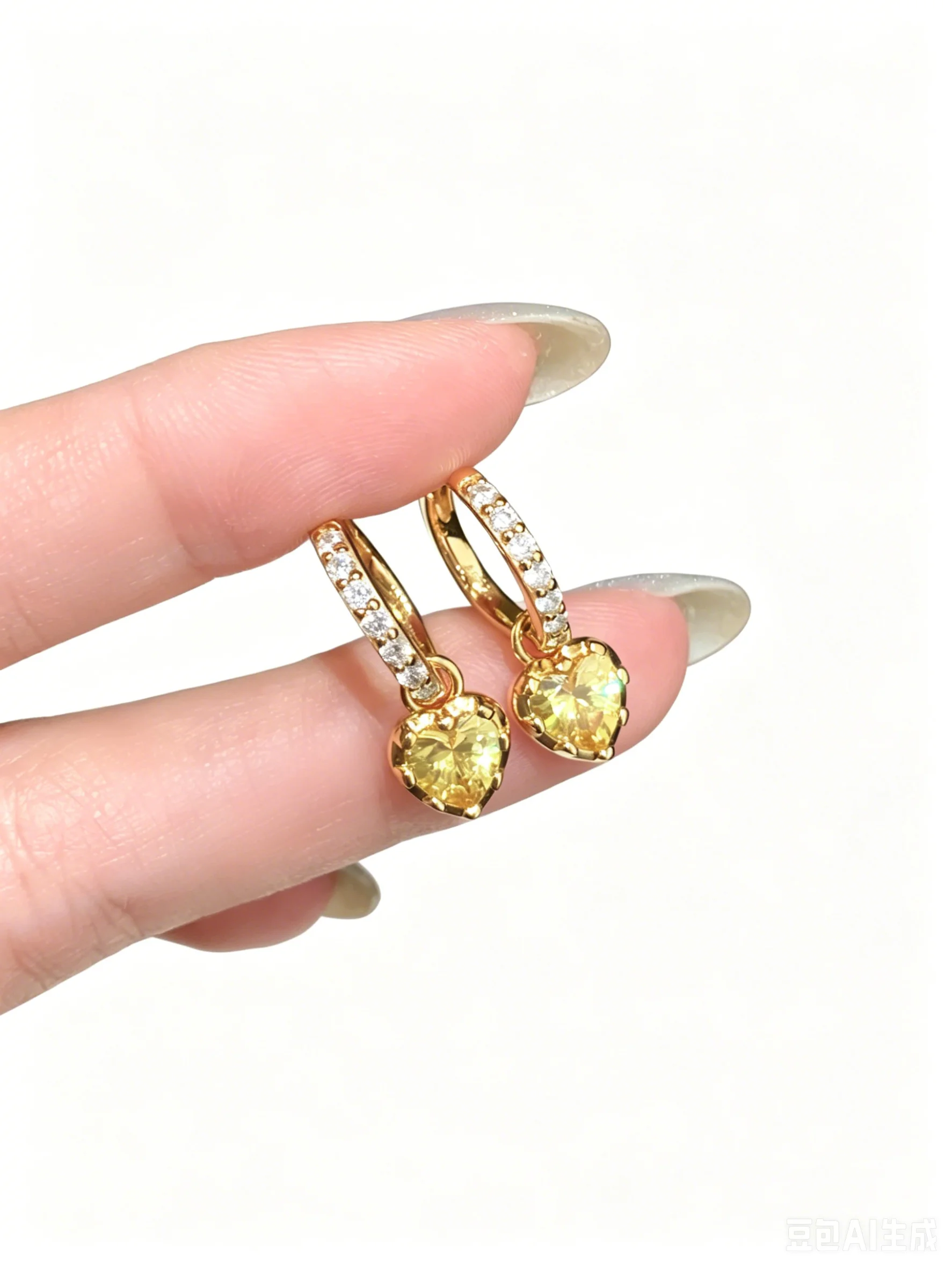 2026 Women's S925 Silver Gold Plated Yellow CZ Heart Huggie Earrings, Anti-allergy Anti-tarnish Dainty Trendy Jewelry Fine Gift
2026 Women's S925 Silver Gold Plated Yellow CZ Heart Huggie Earrings, Anti-allergy Anti-tarnish Dainty Trendy Jewelry Fine Gift