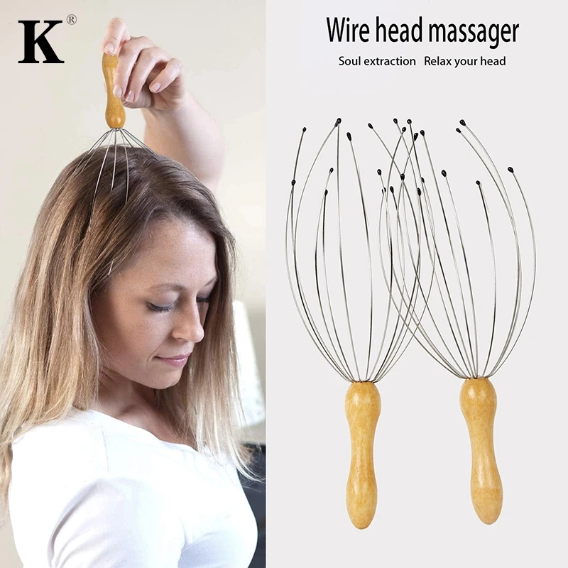 Wooden Handle Octopus Head Massager Scratch Scalp Relaxation Relief Body Massager Scratcher Relieves Tension Health Care Tools
Wooden Handle Octopus Head Massager Scratch Scalp Relaxation Relief Body Massager Scratcher Relieves Tension Health Care Tools