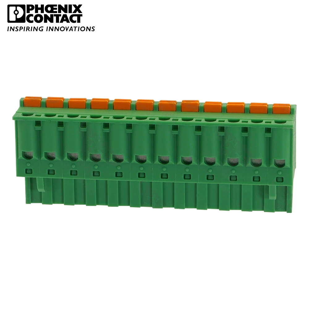 5.08mm Original Genuine Phoenix Contact Connector PCB Pluggable PLUG-IN Terminal Block 12 Pin FKC 2.5 ST 5.08 1873155 12A 320V
5.08mm Original Genuine Phoenix Contact Connector PCB Pluggable PLUG-IN Terminal Block 12 Pin FKC 2.5 ST 5.08 1873155 12A 320V