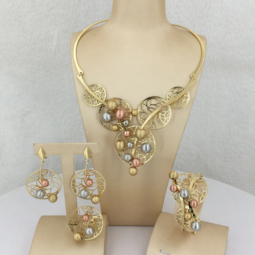 Yuminglai Unique Jewelry Brazilian Gold Color Jewelry Sets Fine Jewelry for Women FHK12952
Yuminglai Unique Jewelry Brazilian Gold Color Jewelry Sets Fine Jewelry for Women FHK12952