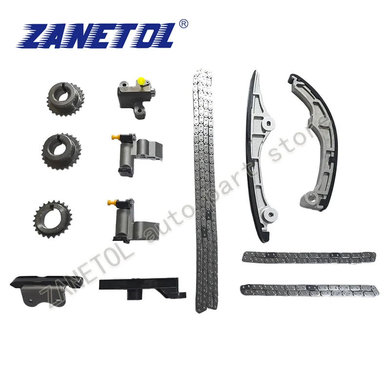 ZANETOL Hot Car Model Timing Chain & Component Kit for FORD TRANSIT 350 2015~2016 for LINCOLN MKS 2013~2016 MKX 2011~2016 90738S
ZANETOL Hot Car Model Timing Chain & Component Kit for FORD TRANSIT 350 2015~2016 for LINCOLN MKS 2013~2016 MKX 2011~2016 90738S