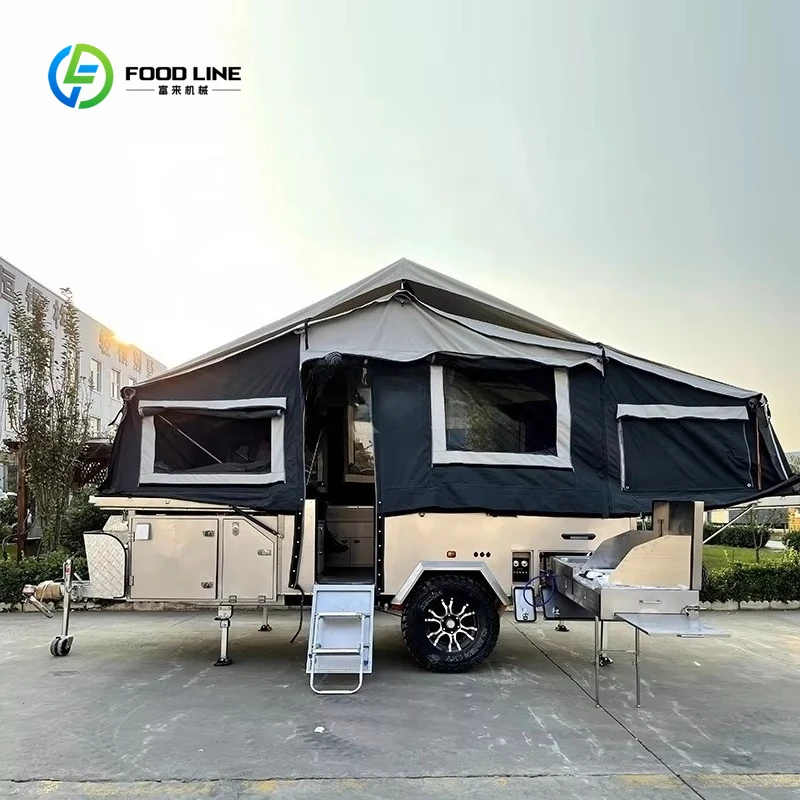 Customized Lightweight High Quality Off-Road Camper Tent Trailer Durable for Family Outdoor Camping Adventure Trip Use
Customized Lightweight High Quality Off-Road Camper Tent Trailer Durable for Family Outdoor Camping Adventure Trip Use