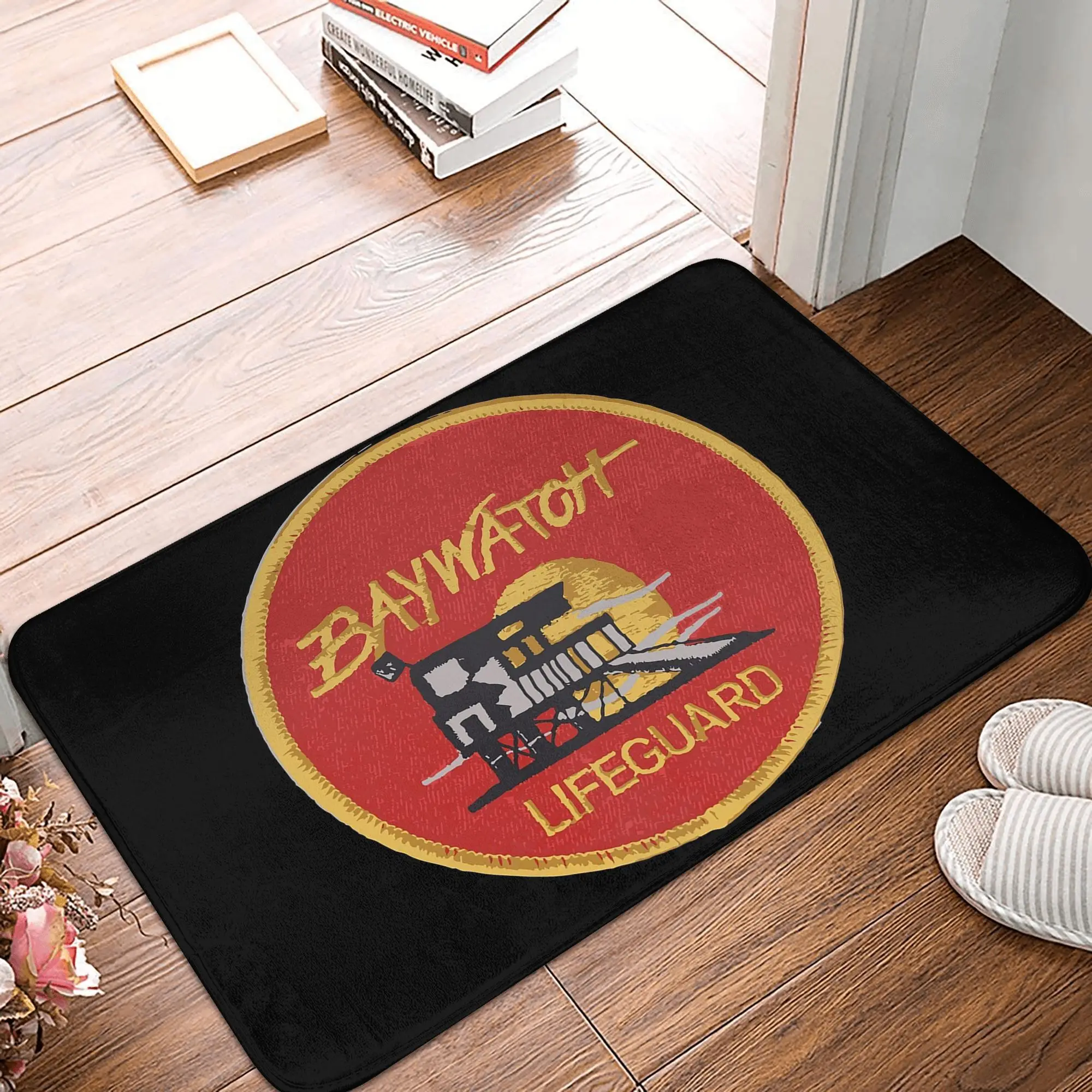 Baywatch badge uniform Non-slip Doormat Floor Mat Antiwear Carpet Rug for Kitchen Entrance Home Bathroom Footpad Mats 
Baywatch badge uniform Non-slip Doormat Floor Mat Antiwear Carpet Rug for Kitchen Entrance Home Bathroom Footpad Mats