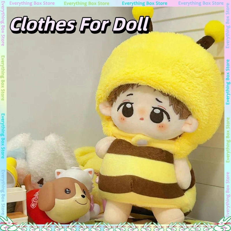 New Creative Cute Bee Doll Clothes Set Suitable For 10-20cm Cotton Doll Clothes Funny Doll Headsets Gift For Friends
New Creative Cute Bee Doll Clothes Set Suitable For 10-20cm Cotton Doll Clothes Funny Doll Headsets Gift For Friends