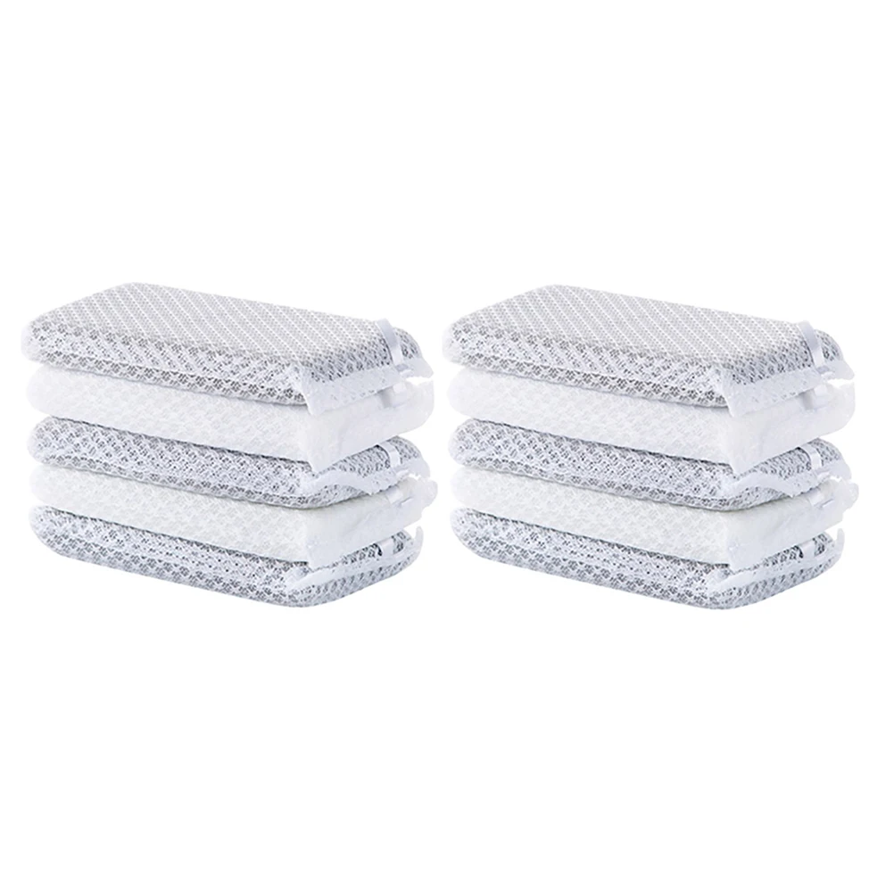 10 Pcs Cleaning Sponge Scouring Pads Reusable Absorbent Kitchen Dish Cloth Water Sponge Pads Delicate Safe Easy Squeeze Dry
10 Pcs Cleaning Sponge Scouring Pads Reusable Absorbent Kitchen Dish Cloth Water Sponge Pads Delicate Safe Easy Squeeze Dry