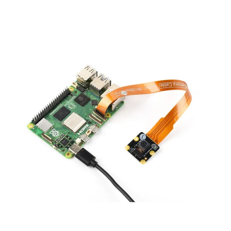 Official Raspberry Pi CSI FPC Flexible Cable 200mm for Raspberry Pi 5, 22Pin To 15Pin, Suitable For CSI Camera Modules