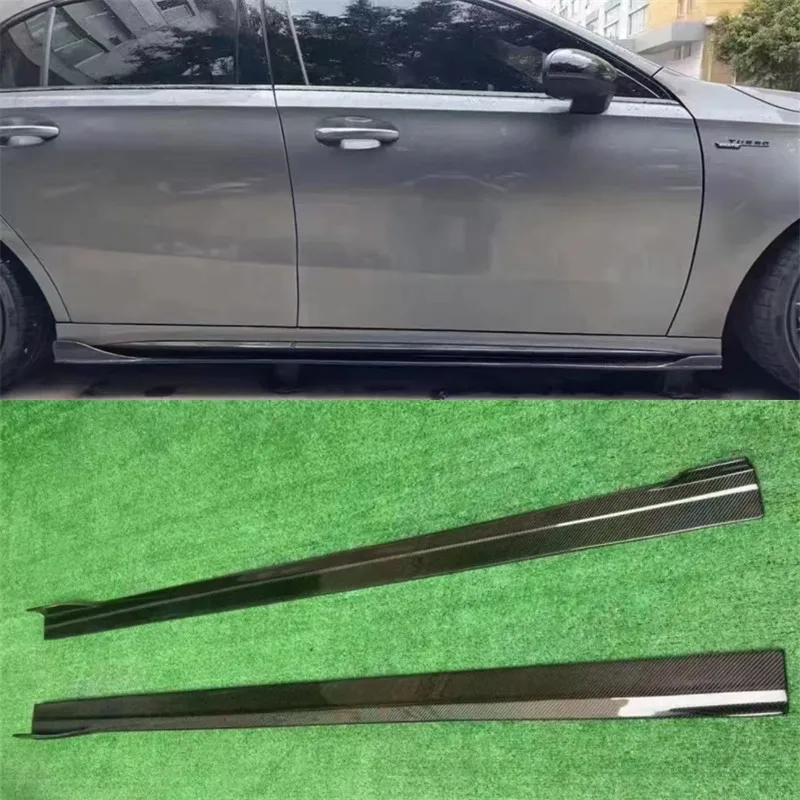 For Mercedes-Benz A35 A45 CL35 45 200 W177 W118 ReaI Carbon Fiber Side Skirts Extensions Lips Spoiler Body Kit
For Mercedes-Benz A35 A45 CL35 45 200 W177 W118 ReaI Carbon Fiber Side Skirts Extensions Lips Spoiler Body Kit
