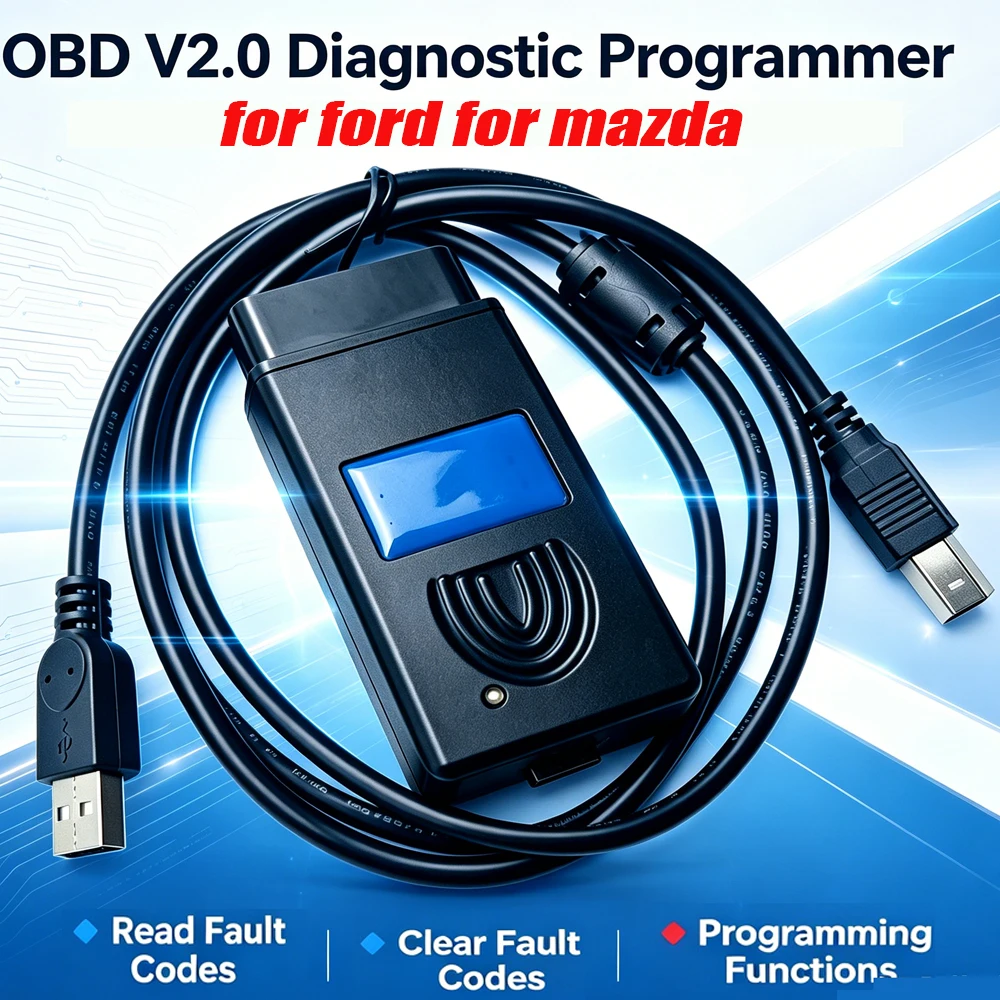 OBDOK V2.0 Diagnostic programmer For Ford for Mazda Read Complete Vehicle Identification Information Actuator Active Test Functi
OBDOK V2.0 Diagnostic programmer For Ford for Mazda Read Complete Vehicle Identification Information Actuator Active Test Functi