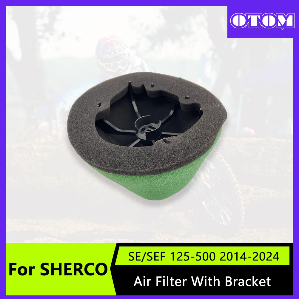 OTOM Motocross Foam Air Filter with Frame Foaming Sponge Cleaner for Sherco SE/SEF 125-500 2014-2024 Motorcycle Air Filter Kit
OTOM Motocross Foam Air Filter with Frame Foaming Sponge Cleaner for Sherco SE/SEF 125-500 2014-2024 Motorcycle Air Filter Kit