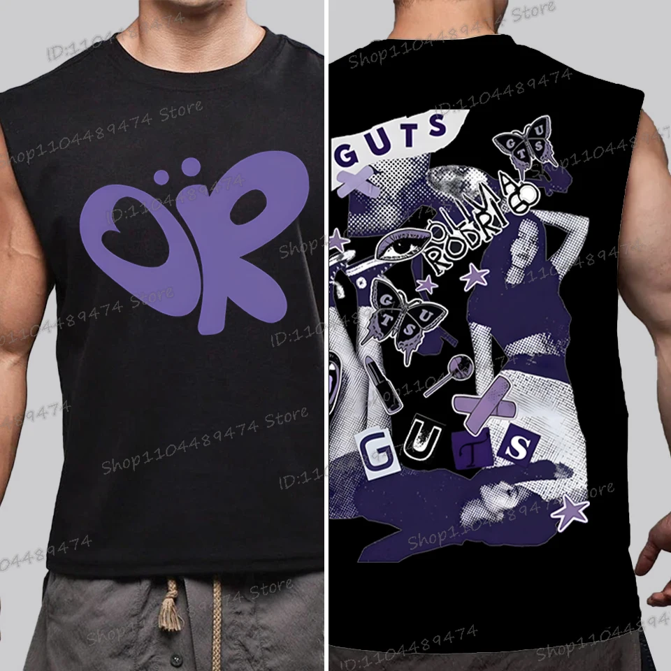 Fashion Vintage Olivia Vampire Rodrigos Print T-shirt Men Women Summer Round Neck Cotton Vest Olivia Graphic Sleeveless Tank Top
Fashion Vintage Olivia Vampire Rodrigos Print T-shirt Men Women Summer Round Neck Cotton Vest Olivia Graphic Sleeveless Tank Top
