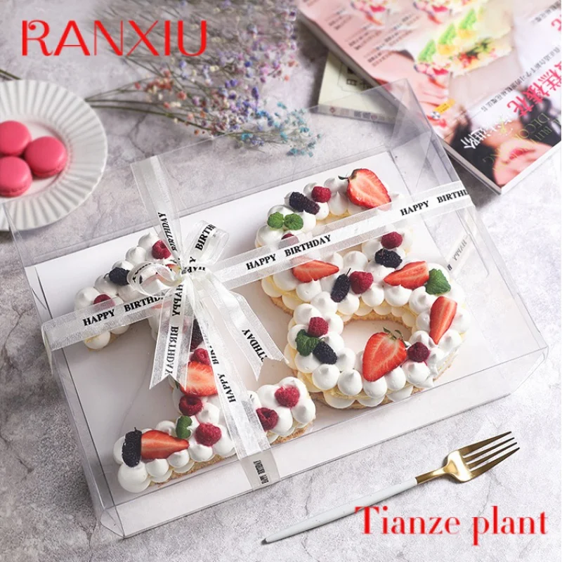 Custom Customized Luxury Transparent Cake Packaging Box Digital Cake Box Square PET Food Packaging Gift Box
Custom Customized Luxury Transparent Cake Packaging Box Digital Cake Box Square PET Food Packaging Gift Box