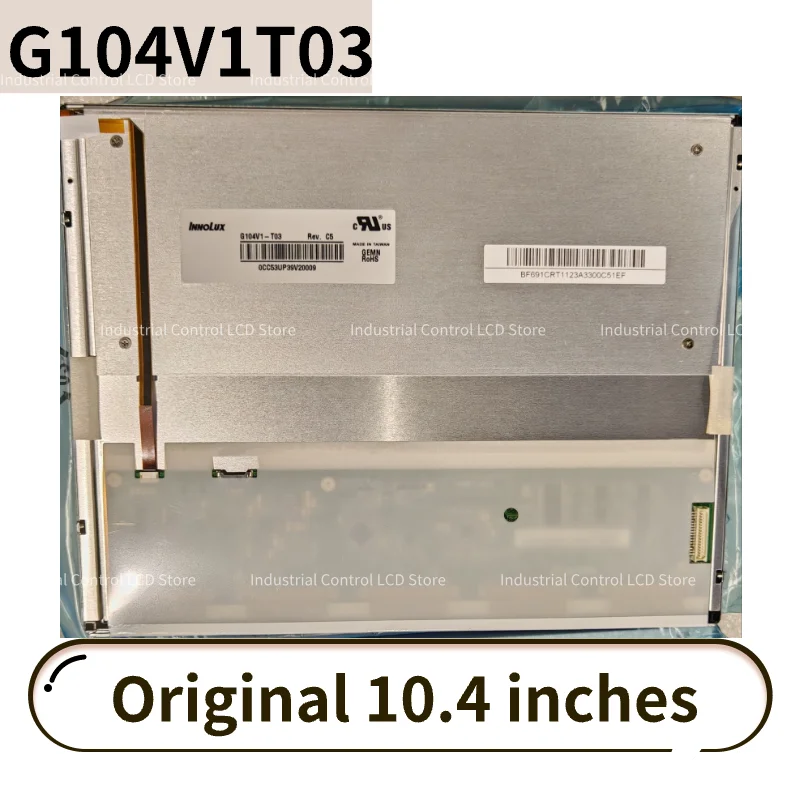 Новый оригинальный телефон G104V1-T03, промышленный ЖК-экран 10,4 дюйма
Новый оригинальный телефон G104V1-T03, промышленный ЖК-экран 10,4 дюйма