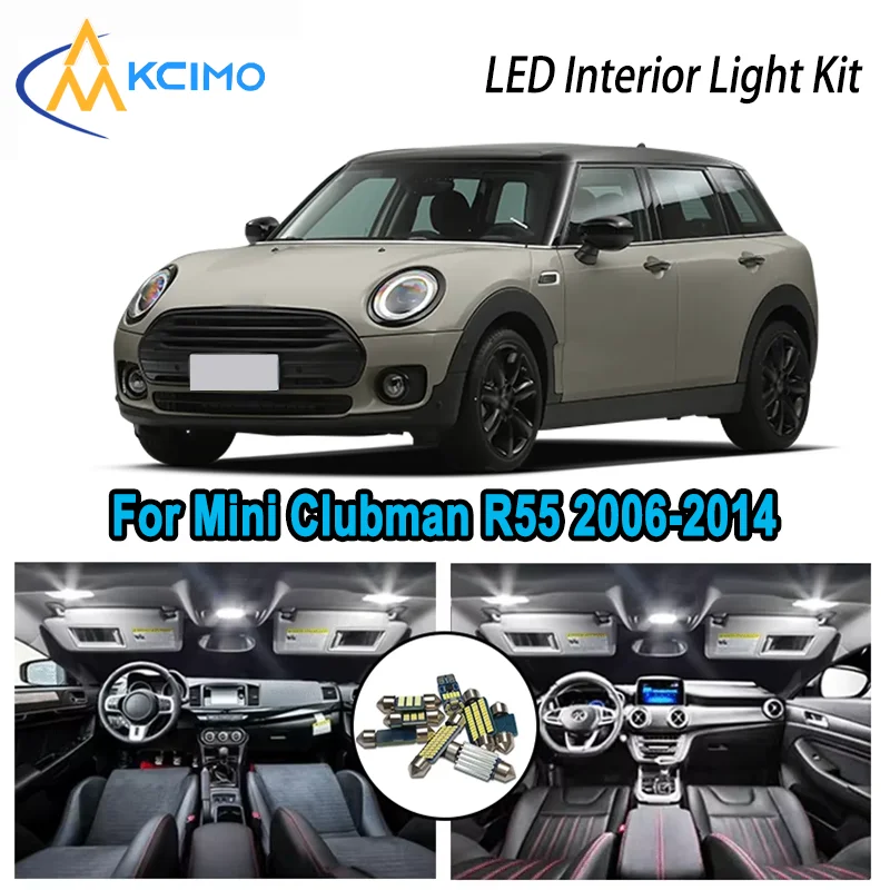 Premium Bright LED Interior Light Kit for Mini Clubman R55 2006-2014 2007 2008 Dome Map Trunk Car Lamps with Canbus No Error
Premium Bright LED Interior Light Kit for Mini Clubman R55 2006-2014 2007 2008 Dome Map Trunk Car Lamps with Canbus No Error