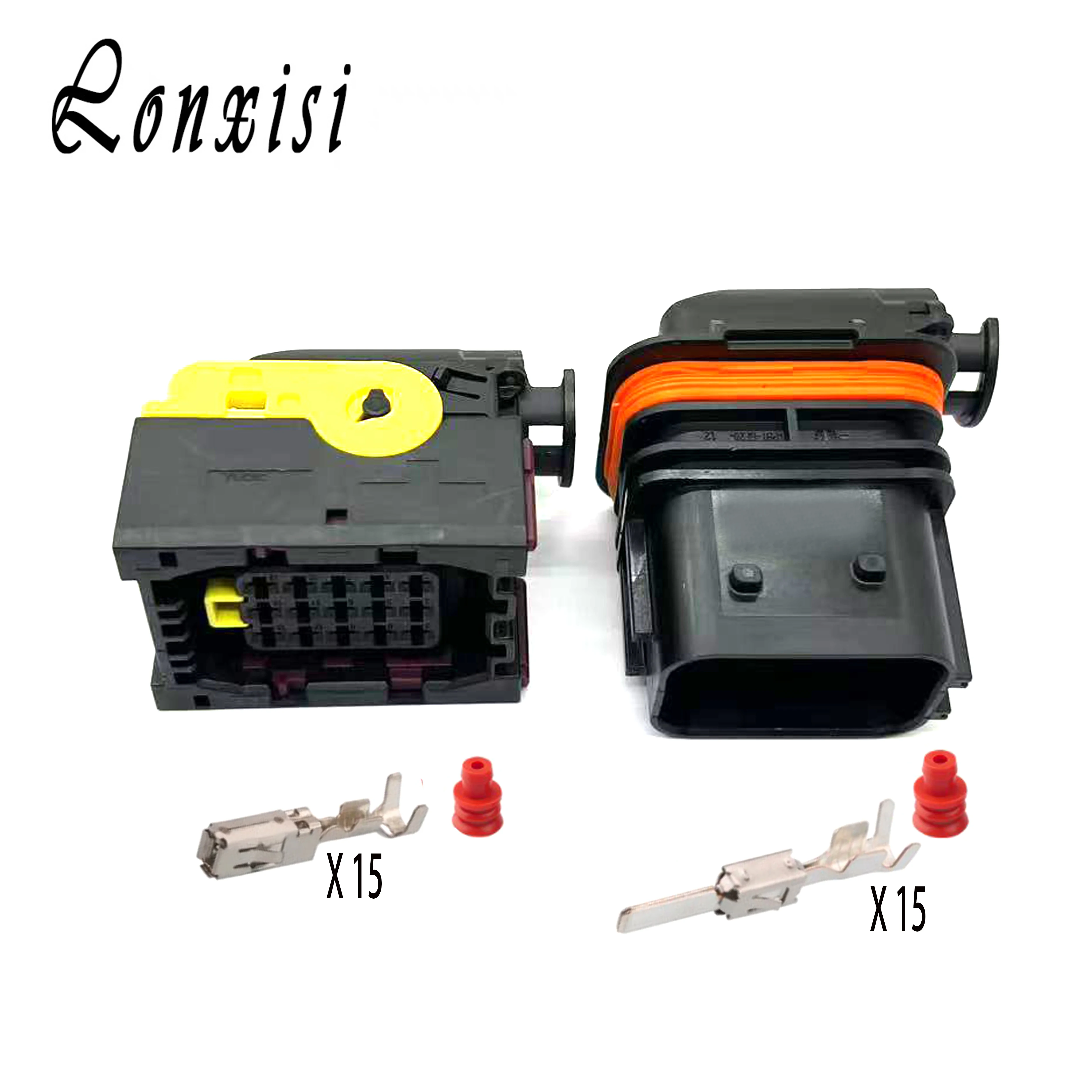 1/5/10/20 Sets 15 Pin TE 2-1534126-1 1-1534126-1 Auto Wiring Connector 1703799-1 Shell Original Authentic Socket
1/5/10/20 Sets 15 Pin TE 2-1534126-1 1-1534126-1 Auto Wiring Connector 1703799-1 Shell Original Authentic Socket