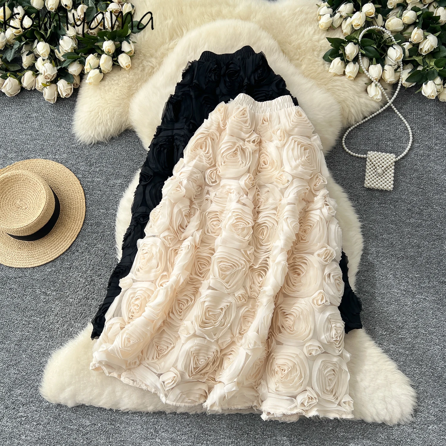 3d Flower 2025 Skirt High Waist A-line Skirts Small Fragrance Ropa Mujer Ball Gown Lager Swing Faldas Summer New Clothes
3d Flower 2025 Skirt High Waist A-line Skirts Small Fragrance Ropa Mujer Ball Gown Lager Swing Faldas Summer New Clothes