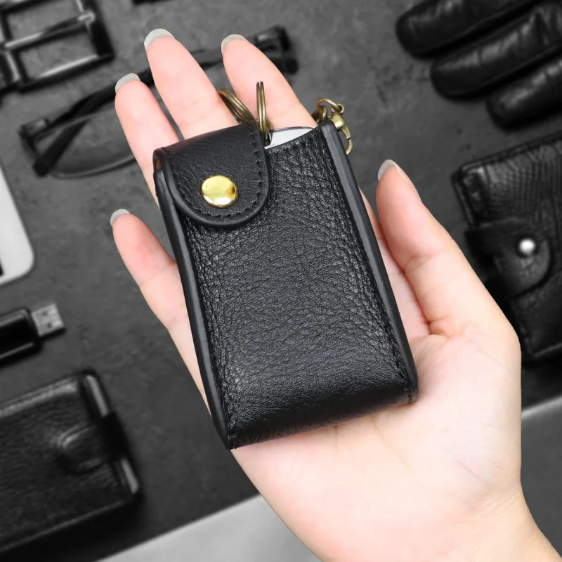 Cowleather Car Key Case Belt Wear Smart Belts Pouch Portable Key Case Retro Top Layer Cowhide Leather Keys Fob Holder
Cowleather Car Key Case Belt Wear Smart Belts Pouch Portable Key Case Retro Top Layer Cowhide Leather Keys Fob Holder