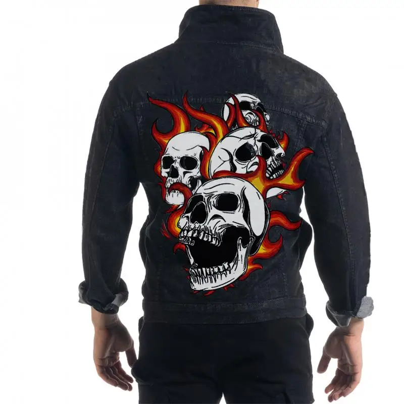 Men's Denim Coat 2024 Autumn New Punk Style Simple Fashion Popular Printed Casual Large Size Coat
Men's Denim Coat 2024 Autumn New Punk Style Simple Fashion Popular Printed Casual Large Size Coat