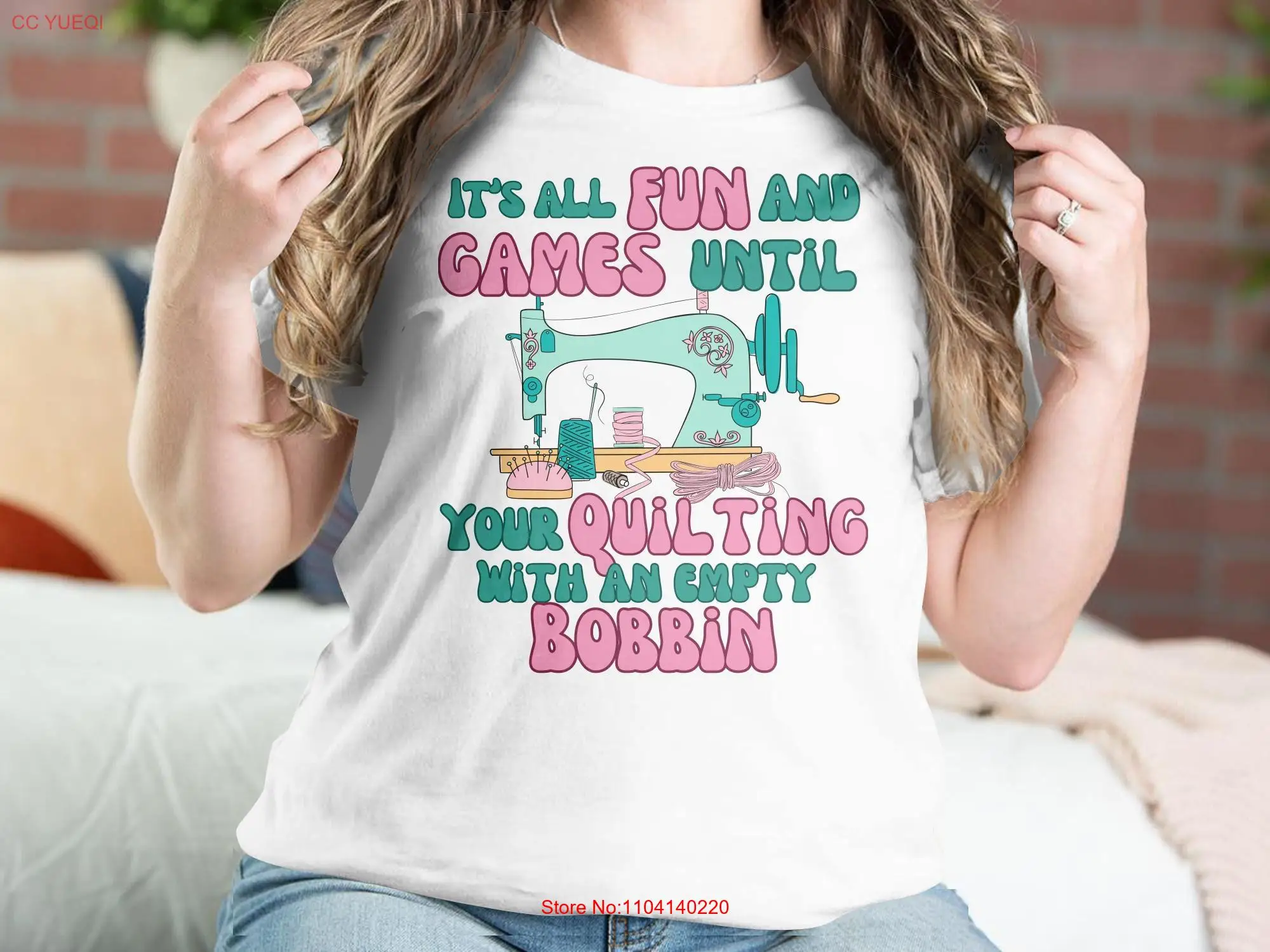 Sewing T Shirt Funny Sew Women Sewciopath for Lover Quilter Cottage Core Friend long or short sleeves
Sewing T Shirt Funny Sew Women Sewciopath for Lover Quilter Cottage Core Friend long or short sleeves