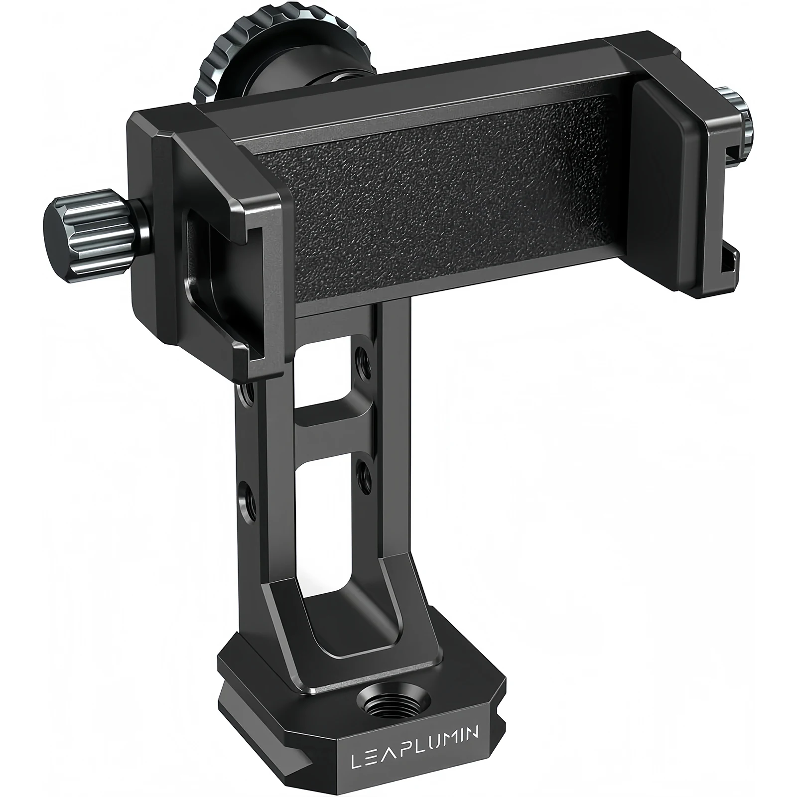 Metal Phone Mount for Tripod with Cold Shoes & Arca Port, 360° Rotatable Phone Holder Stand, 4 * 1/4" Screw Mount for iPhone 15
Metal Phone Mount for Tripod with Cold Shoes & Arca Port, 360° Rotatable Phone Holder Stand, 4 * 1/4" Screw Mount for iPhone 15