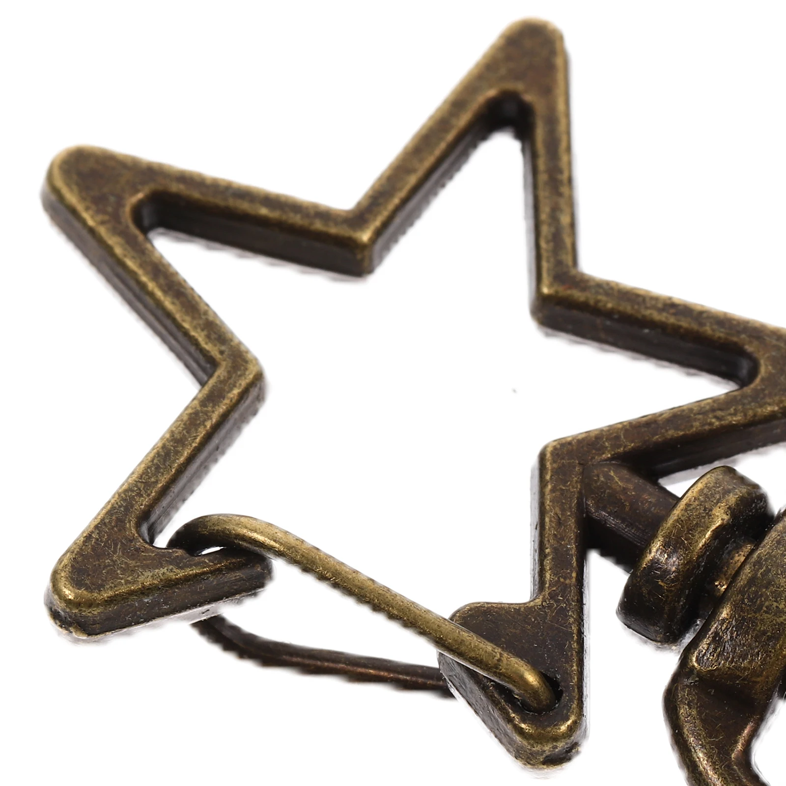 Star Shaped Keychain Zinc Alloy Swivel Clasp Bulk Key Rings Snap Hook Clips for Bag Making Jewelry Crafts Projects
Star Shaped Keychain Zinc Alloy Swivel Clasp Bulk Key Rings Snap Hook Clips for Bag Making Jewelry Crafts Projects