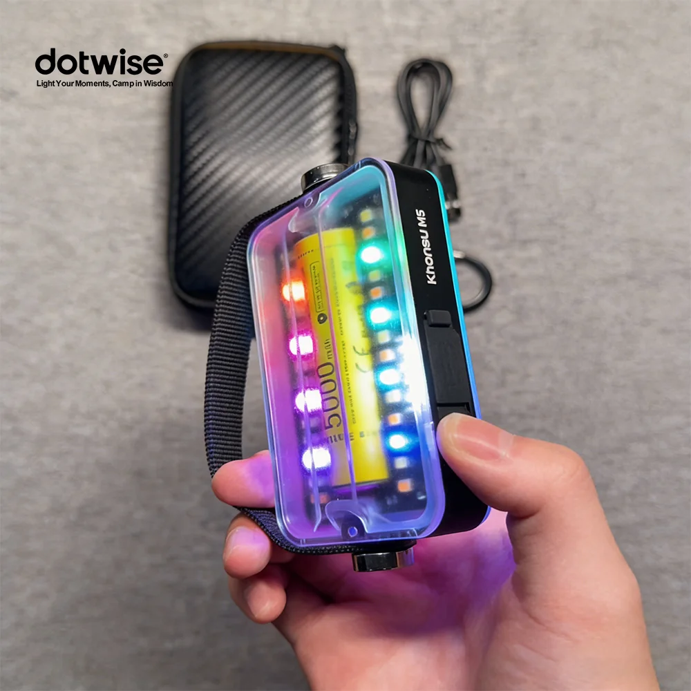 5000mAh Rechargeable Outdoor Camping Light M5 Double-sided Camping Light Portable RGB Atmosphere Tent Light 6 Lighting Modes
5000mAh Rechargeable Outdoor Camping Light M5 Double-sided Camping Light Portable RGB Atmosphere Tent Light 6 Lighting Modes