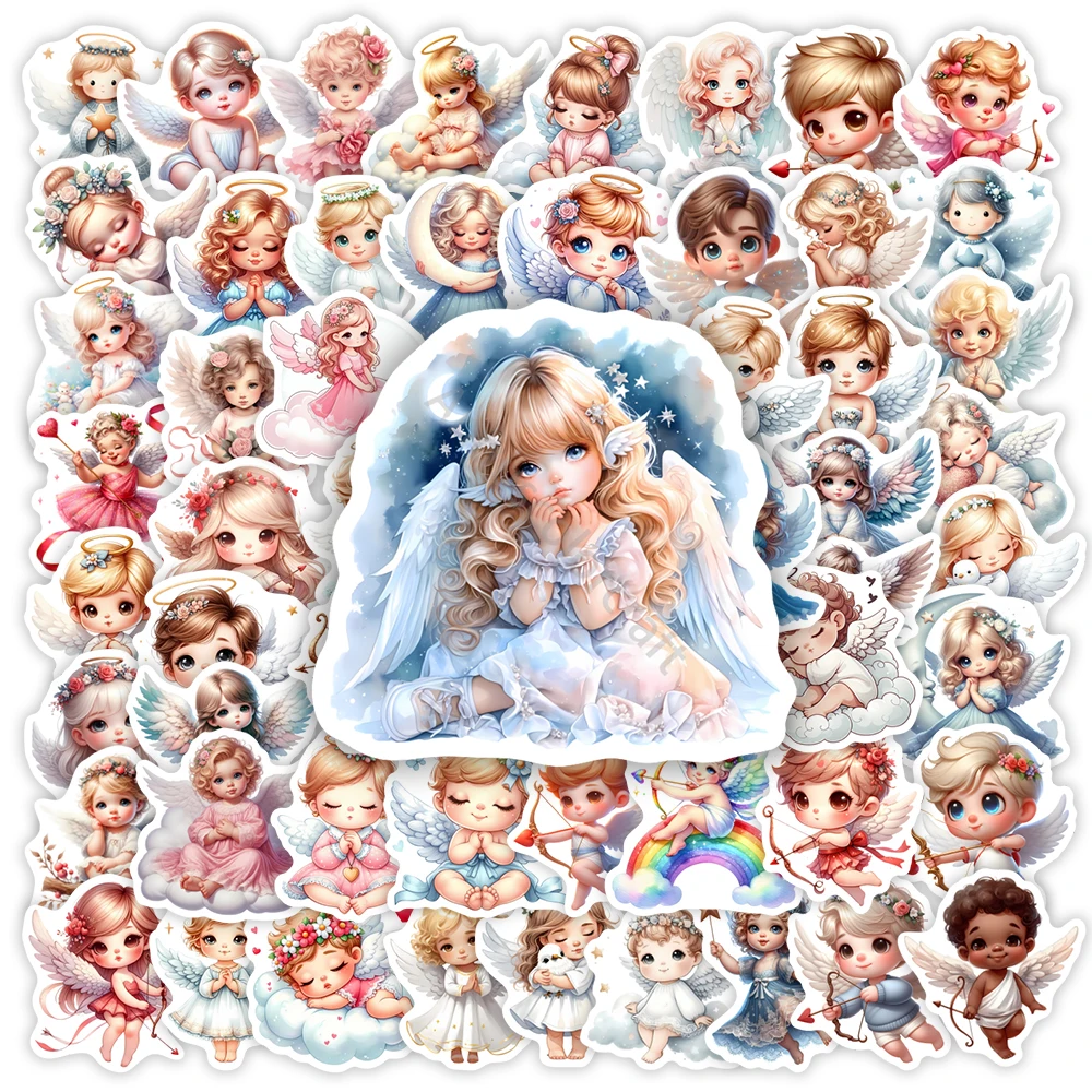Cute Cartoon Little Baby Angel Stickers Clouds Wings DIY Gift Toy Decal for Scrapbook Phone Decorative Luggage Bottle Waterproof
Cute Cartoon Little Baby Angel Stickers Clouds Wings DIY Gift Toy Decal for Scrapbook Phone Decorative Luggage Bottle Waterproof