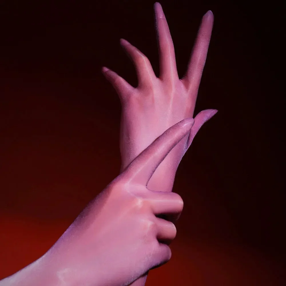 Sexy Women 3D Thin Elastic Oil Glossy Long Glove Sheer See Through Shiny Sunscreen Long Glove Driving Dance Maid Gloves
Sexy Women 3D Thin Elastic Oil Glossy Long Glove Sheer See Through Shiny Sunscreen Long Glove Driving Dance Maid Gloves