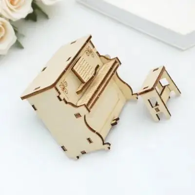 1Set Unique Assembly Musical Box Creative Wooden DIY Educational Handcraft Plaything for Imagination and Coordination 
1Set Unique Assembly Musical Box Creative Wooden DIY Educational Handcraft Plaything for Imagination and Coordination