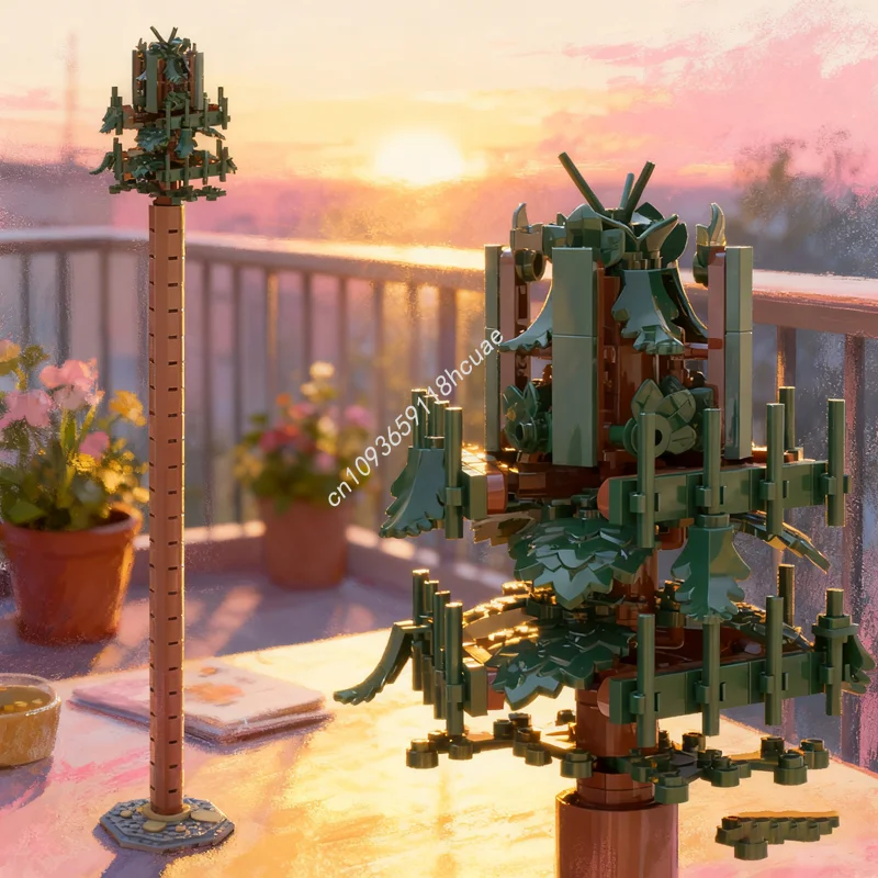 253pcs MOC City Disguised Cell Tower Model Building Blocks Architecture Assemble Christmas Gift DIY Toy Creative Idea Education
253pcs MOC City Disguised Cell Tower Model Building Blocks Architecture Assemble Christmas Gift DIY Toy Creative Idea Education