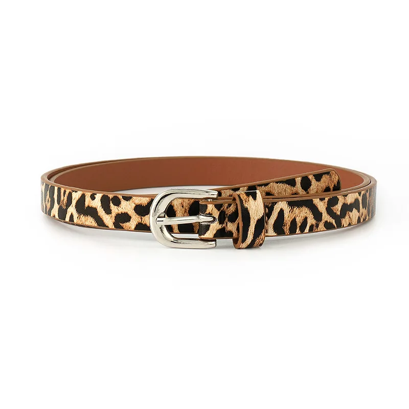Versatile Alloy Tiger Skin Leopard Print Thin Belt, Sexy Unisex Belt, Fashionable and Simple Women's Belt
Versatile Alloy Tiger Skin Leopard Print Thin Belt, Sexy Unisex Belt, Fashionable and Simple Women's Belt
