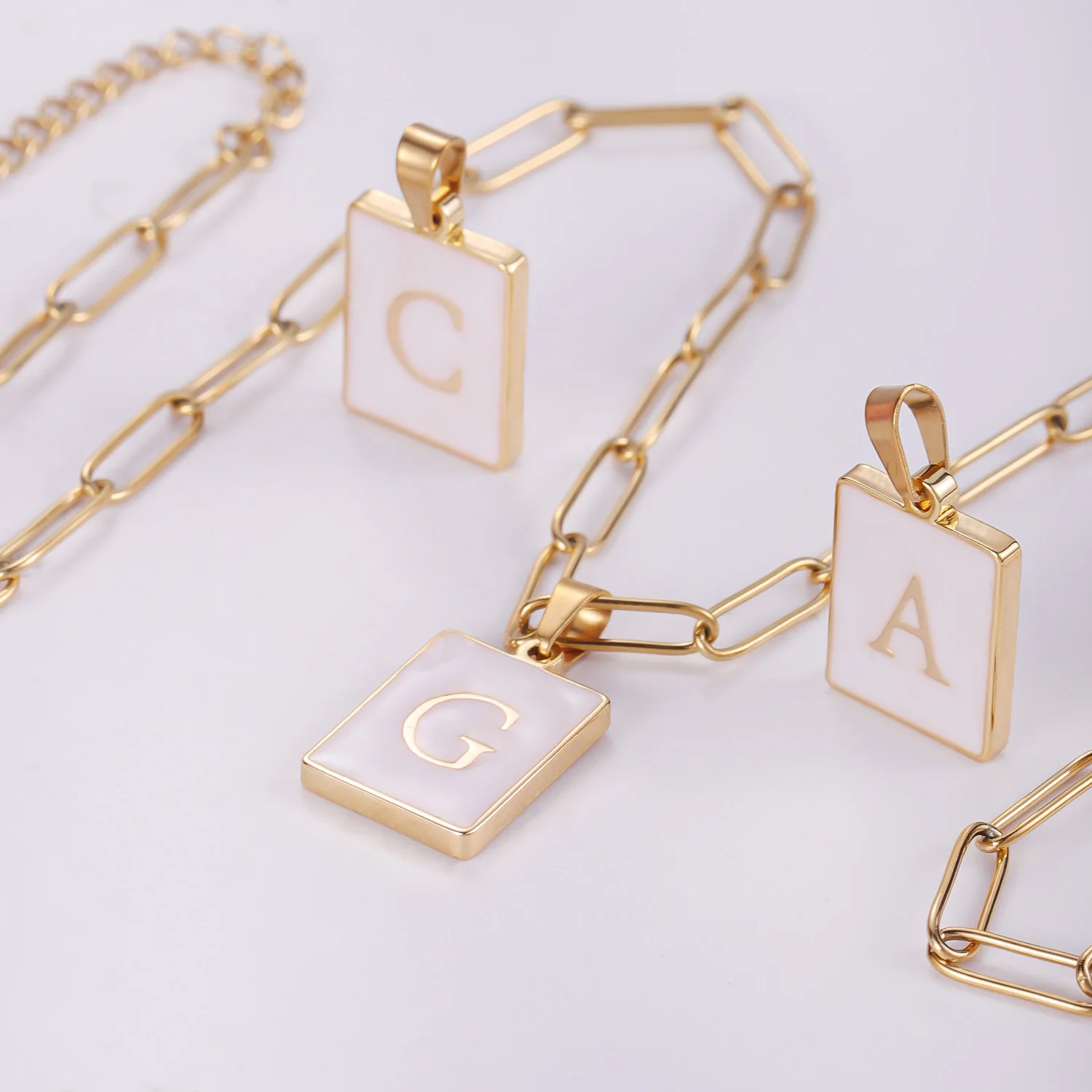 Customized Initial Necklace Personalised stainless steel Necklaces for Women 2025 Trend Wedding Memories Gifts for Guests
Customized Initial Necklace Personalised stainless steel Necklaces for Women 2025 Trend Wedding Memories Gifts for Guests