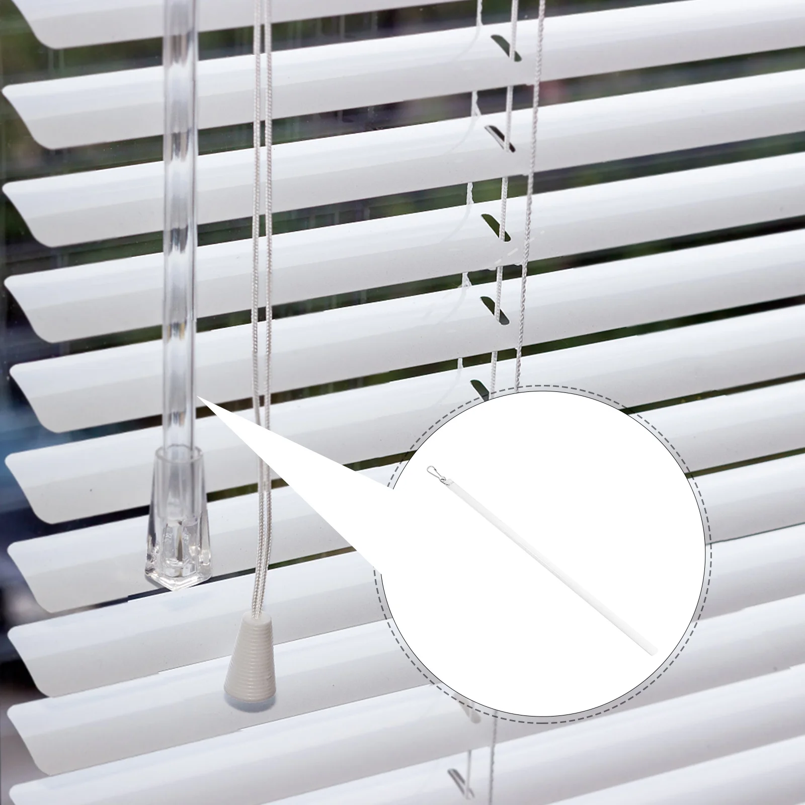 Acrylic Curtain Pull Rod Clear Drapery Wand with Hook for Easy Blind Operation Replacement Parts Vertical Window Blind Tilt Tool
Acrylic Curtain Pull Rod Clear Drapery Wand with Hook for Easy Blind Operation Replacement Parts Vertical Window Blind Tilt Tool