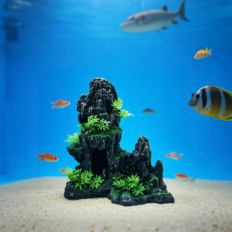 Aquarium decorative landscaping, hiding hole, paradise for betta fish, rockery ornament, safe material, 24*13*26cm
Aquarium decorative landscaping, hiding hole, paradise for betta fish, rockery ornament, safe material, 24*13*26cm
