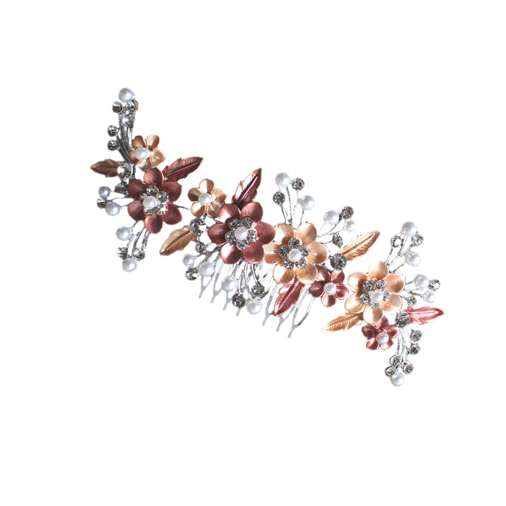 Pearl Comb Hair Accessories Pearl Hairpins Wedding Tiaras Rhinestone Clips Elegant Headdress Retro Flower Combs Crystal
Pearl Comb Hair Accessories Pearl Hairpins Wedding Tiaras Rhinestone Clips Elegant Headdress Retro Flower Combs Crystal